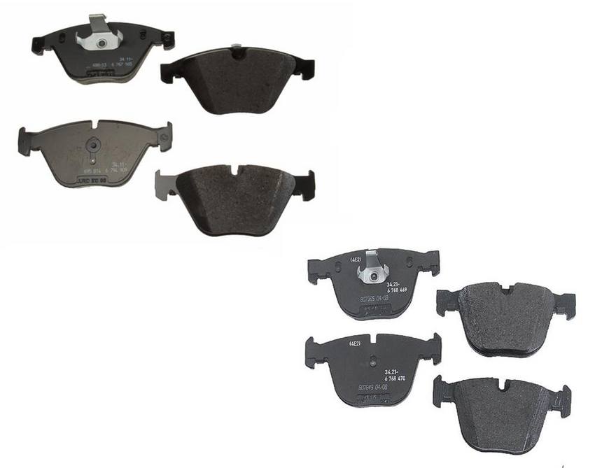 BMW Disc Brakes Kit - Pads Front and Rear